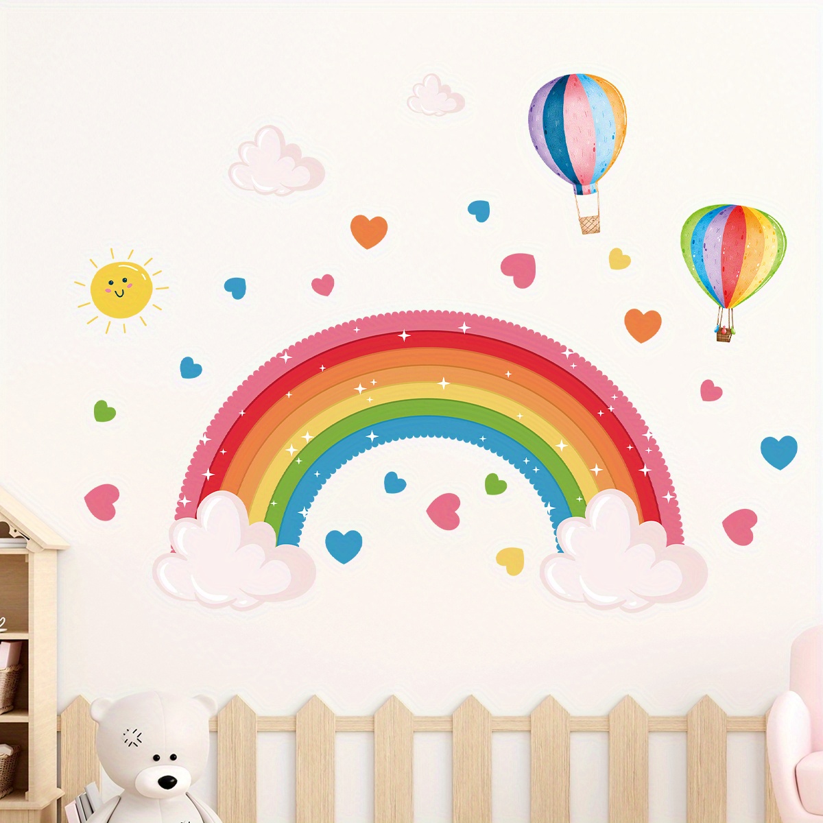 Cartoon Cute Rainbow Colorful  - Home Decor Y2K review and price
