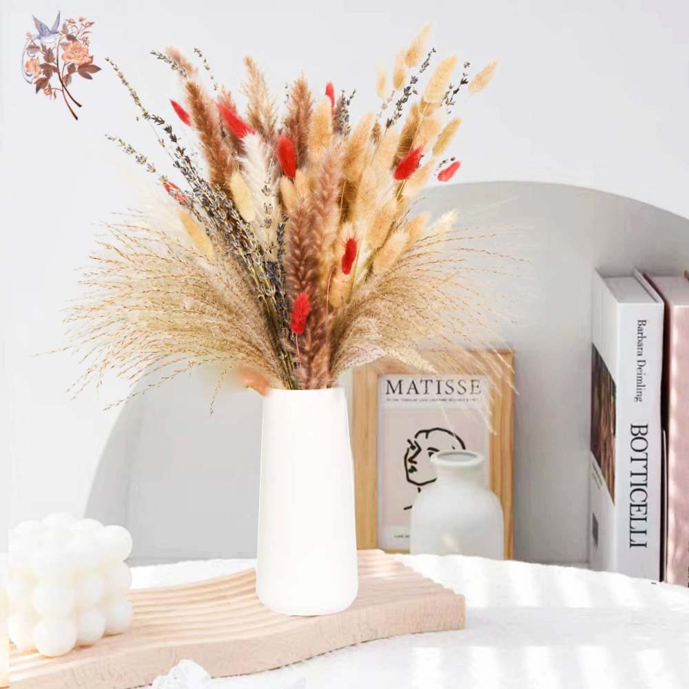 Natural Pampas Lavender Dried  - Pampas Grass Decor review and price