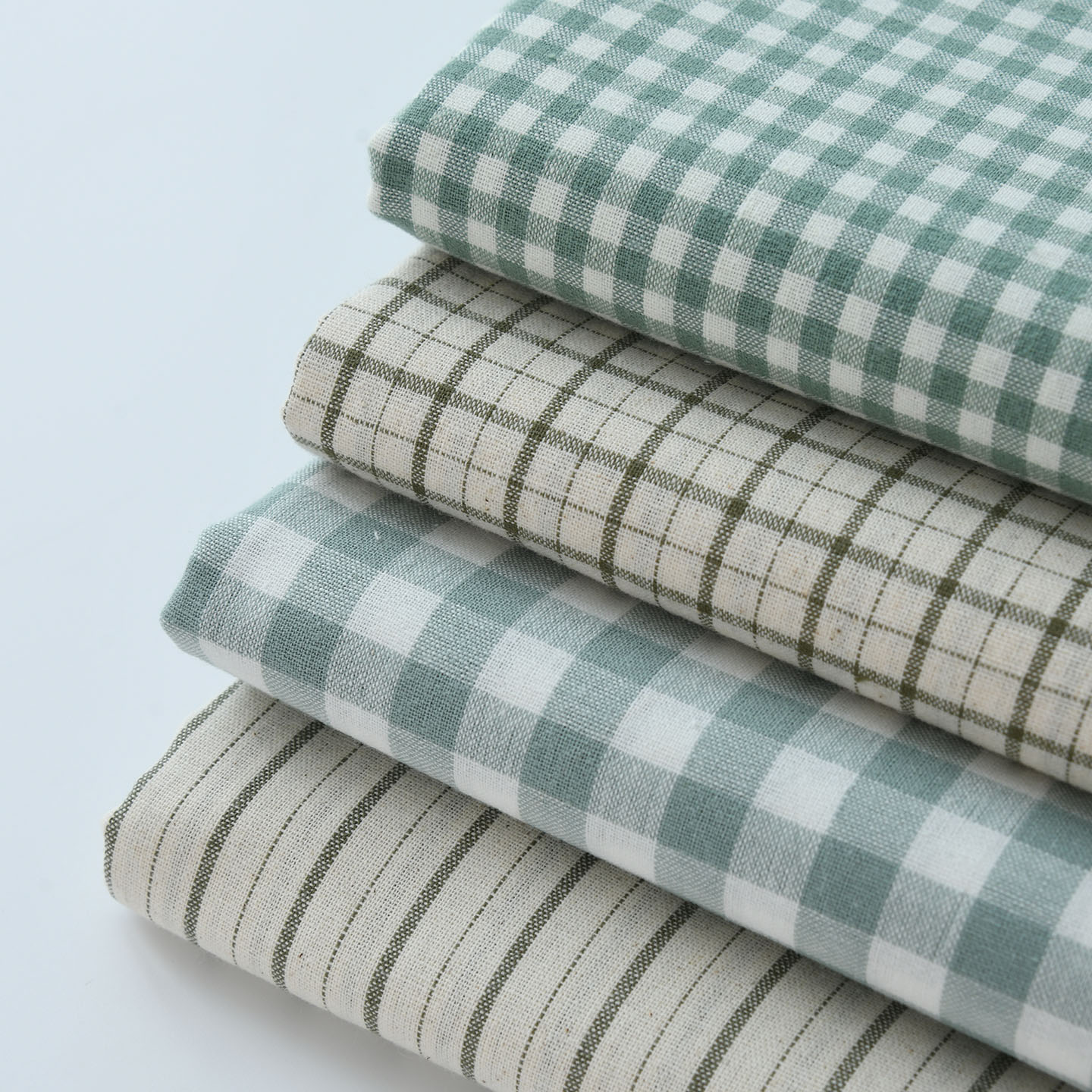 Vintage Green Faux Linen Fabri - Linen Table Runner review and price