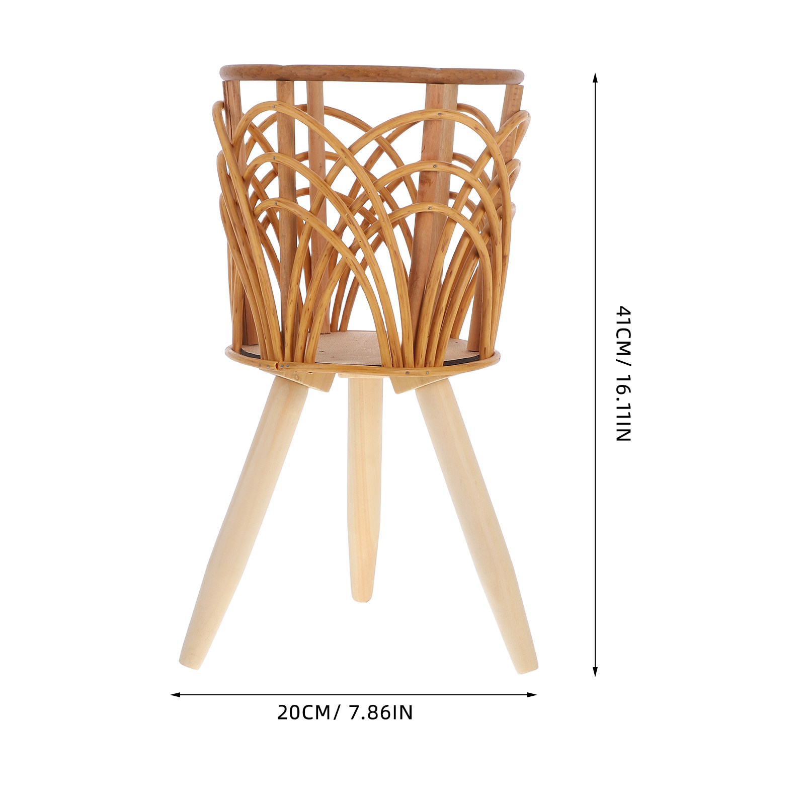 Wood Rattan Planter Basket Sta - Rattan Plant Basket review and price