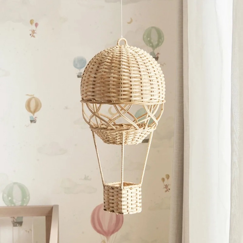 Handmade Rattan Hot Air Balloo - Rattan Plant Basket review and price