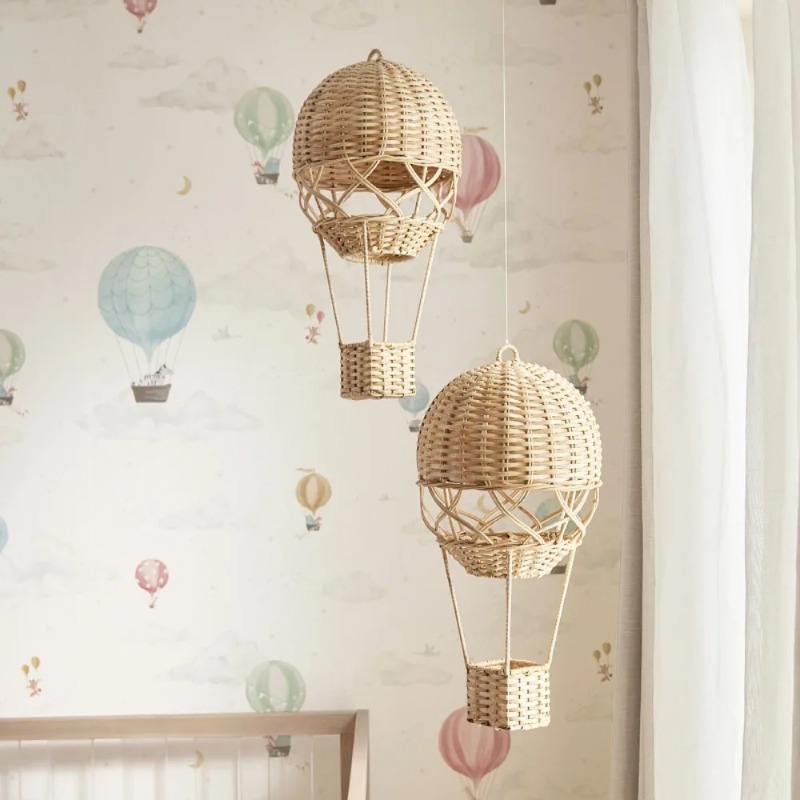 Handmade Rattan Hot Air Balloo - Rattan Plant Basket review and price