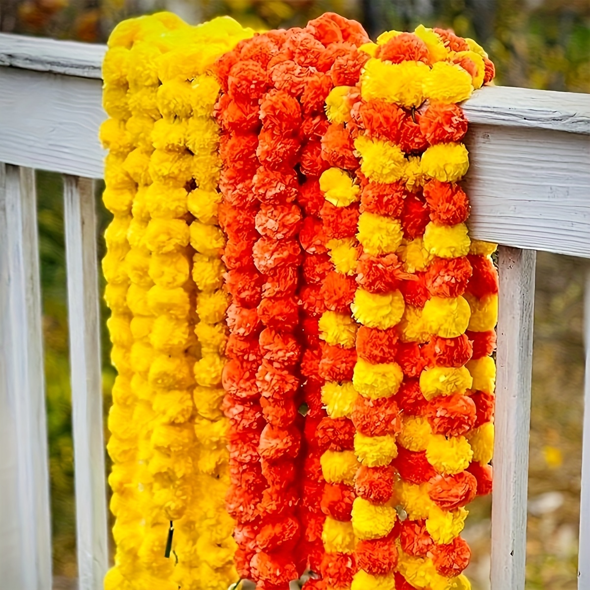 1pcs Marigold Garland for Deco - Home Decor Indonesia review and price