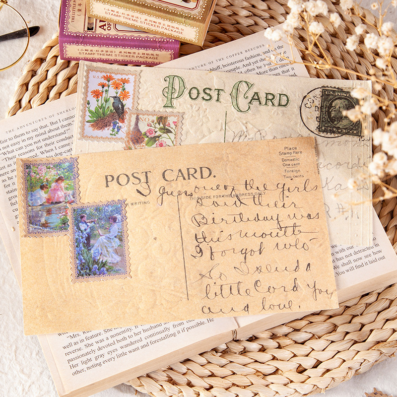 100pcs Autumn Fairy Tale Stamp - Home Decor Magazine review and price