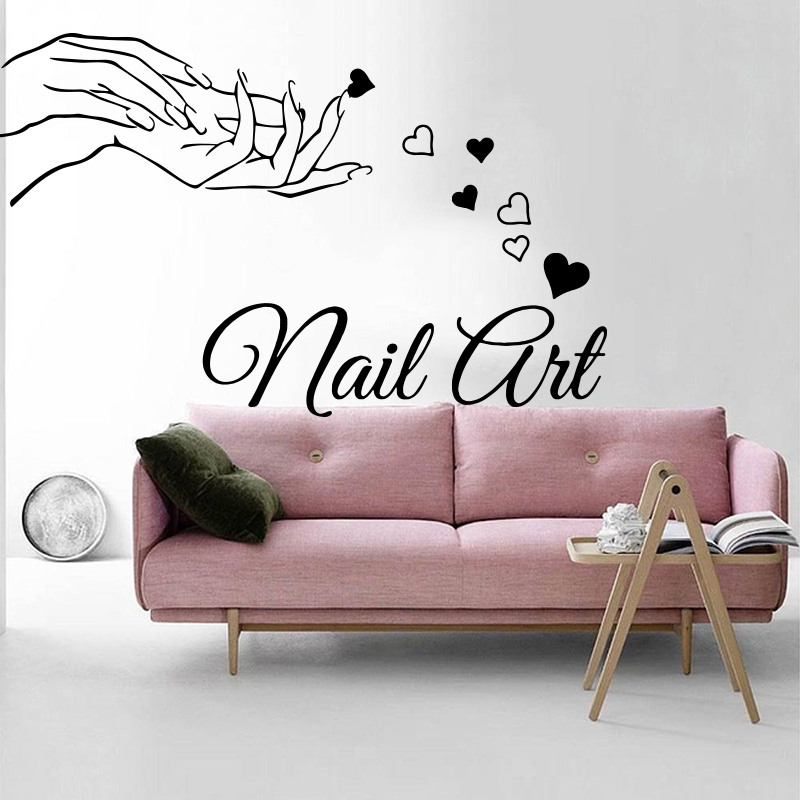 Beauty Nail Salon Girl Hand Wa - Home Decor Y2K review and price