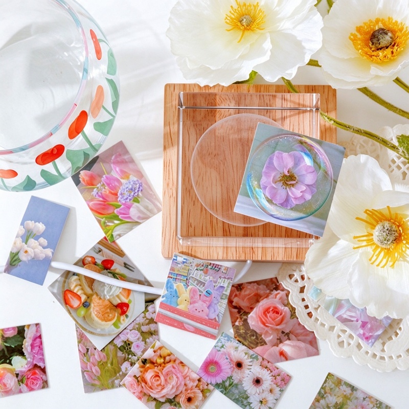 45Pcs Spring Flower Stickers D - Home Decor Magazine review and price