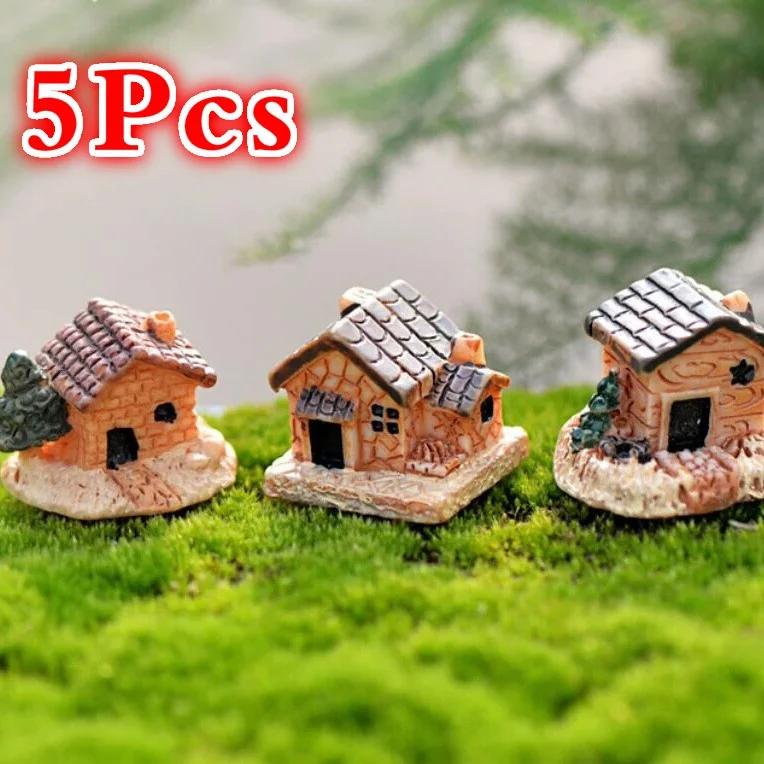 5Pcs/Set Mini Doll House Stone - Home Decor Za review and price